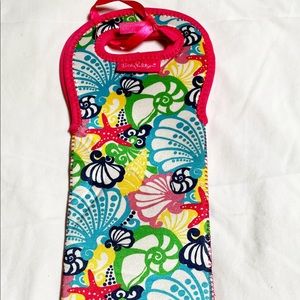 Lilly Pulitzer wine bottle holder-NWOT!